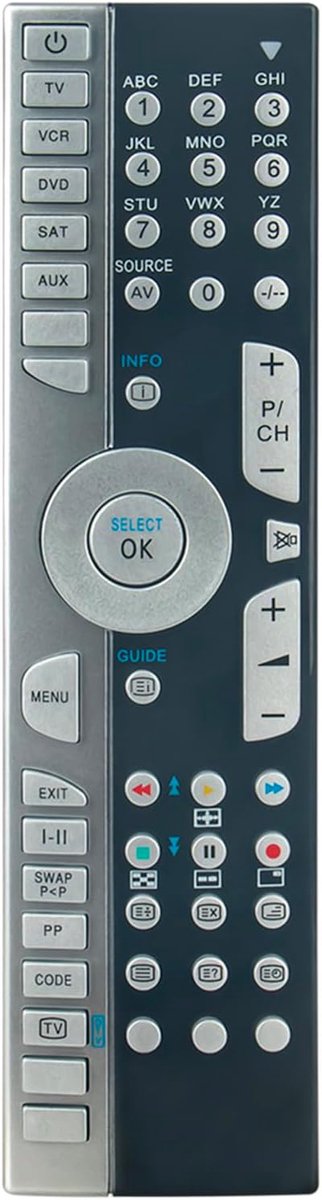 ALLIMITY RC1210 A Replace remote control suitable for Medion MSN 30007872, MSN 30007909, MSN 30007940, MSN 30010985 - ShopVlot