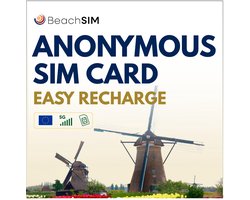 Niederlande Anonymous Sim Card Holland Lebara von BeachSIM - ShopVlot
