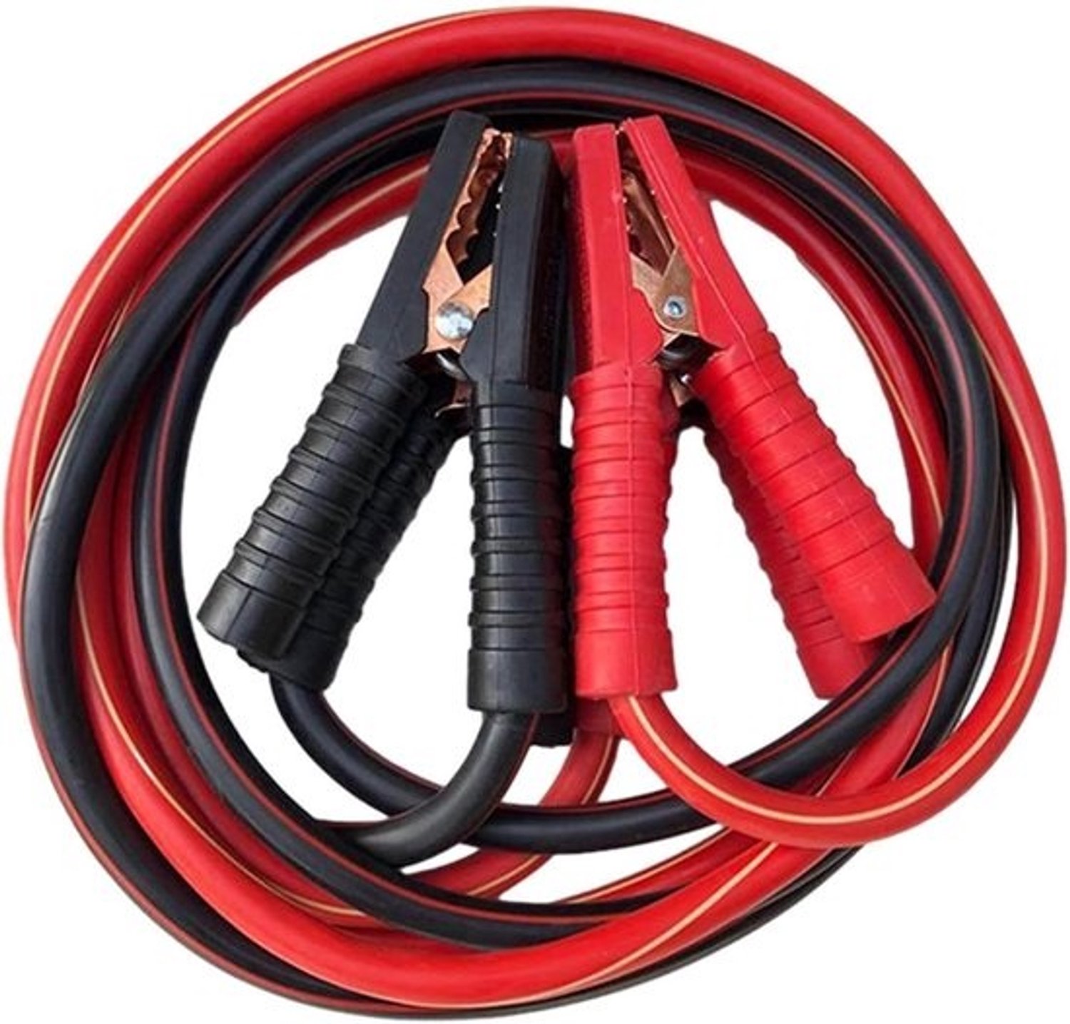 Startkabels Auto - Accukabels Jumperkabels - Auto Starten - Massief Koper Aluminium - 3-4 Meter - Zwart Rood