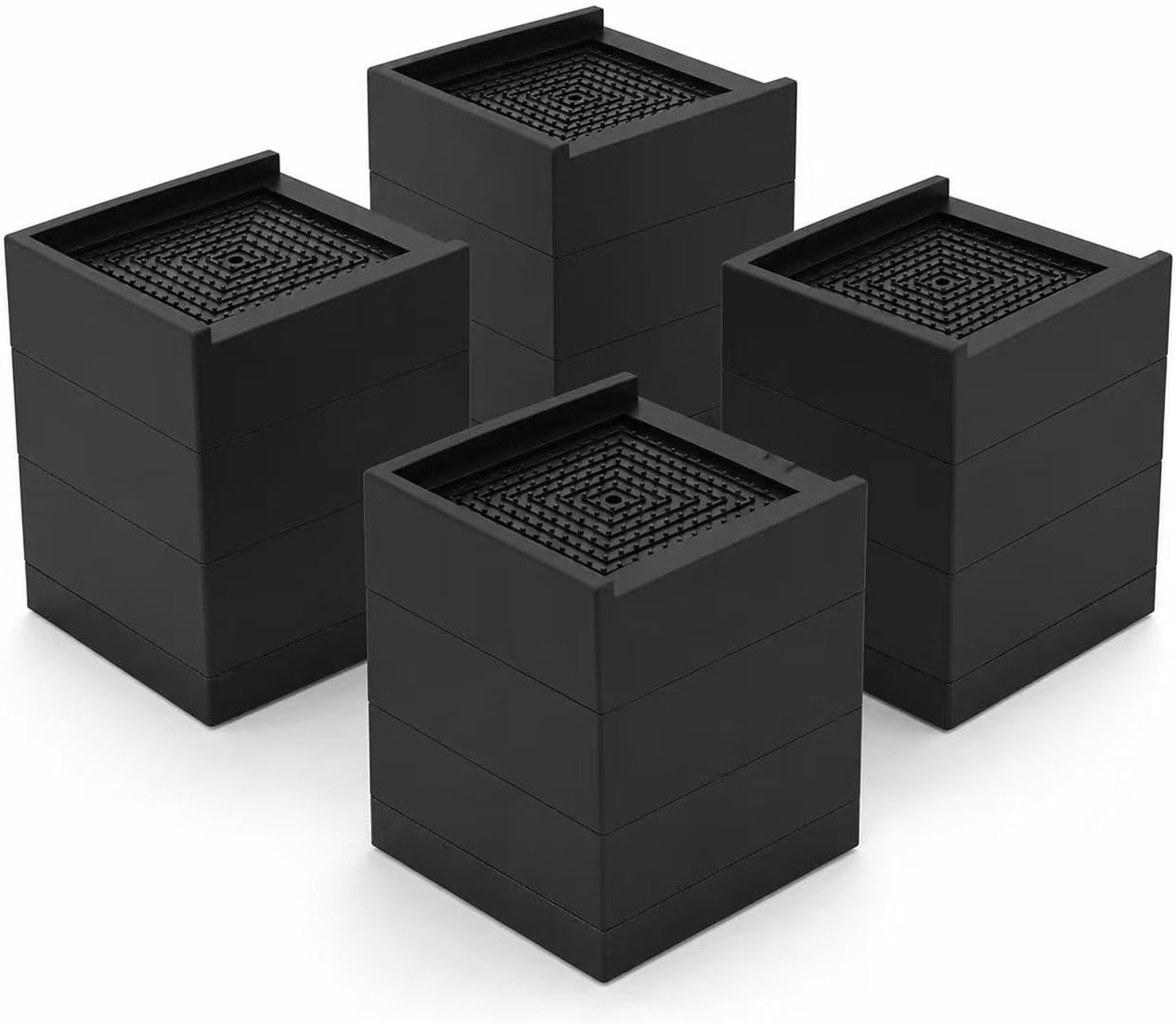Meubelverhogingen 11 cm - Kunsthars - Antislip - Verhoogt meubels veilig - ShopVlot