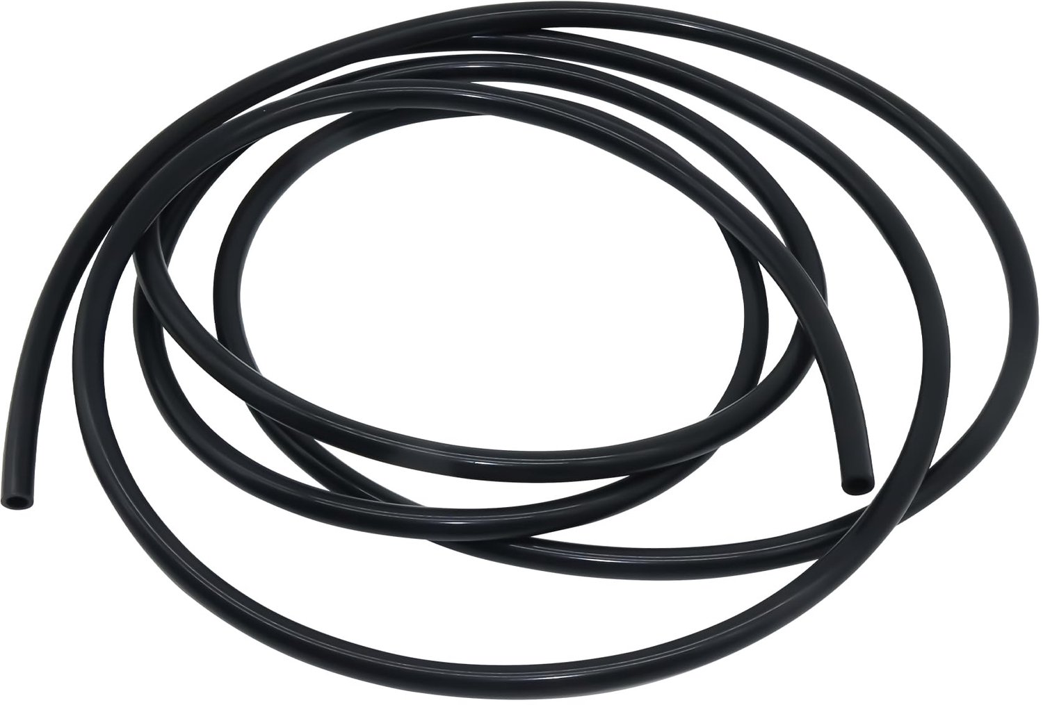 Siliconen slang 2mm - 3 meter zwart - flexibel - ideaal voor pompen en luchtslangen - ShopVlot