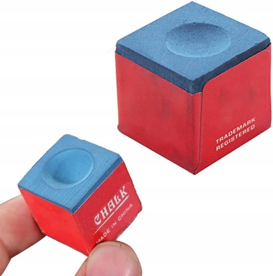 12x Blauwe Keu Krijtjes voor Biljart & Snooker - Maximale Grip — afbeelding 3
