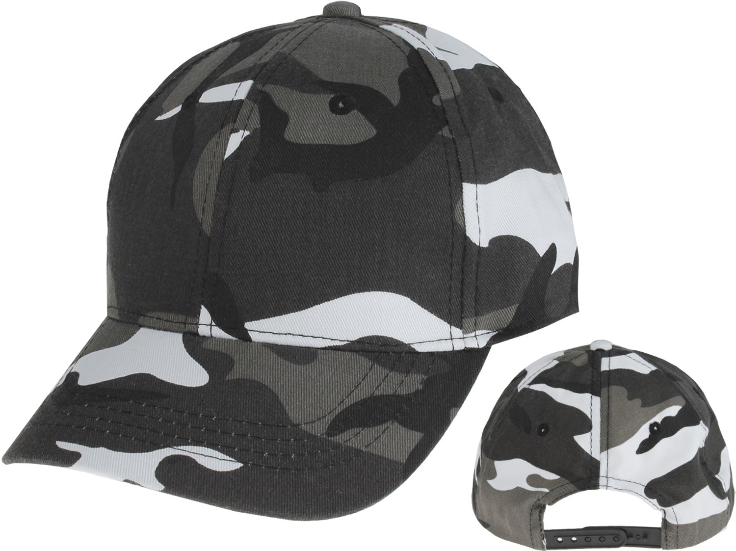 Kinder Baseballpet Camouflage Katoen Verstelbaar