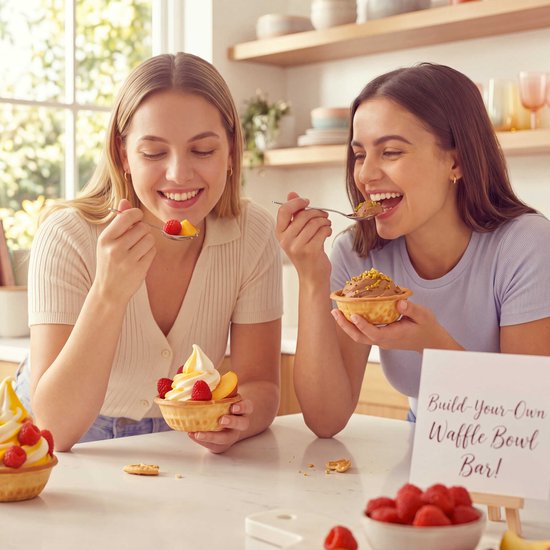 Giles & Posner Funfair Wafelkom Maker - Compact en PFAS-vrij van Giles & Posner — afbeelding 4