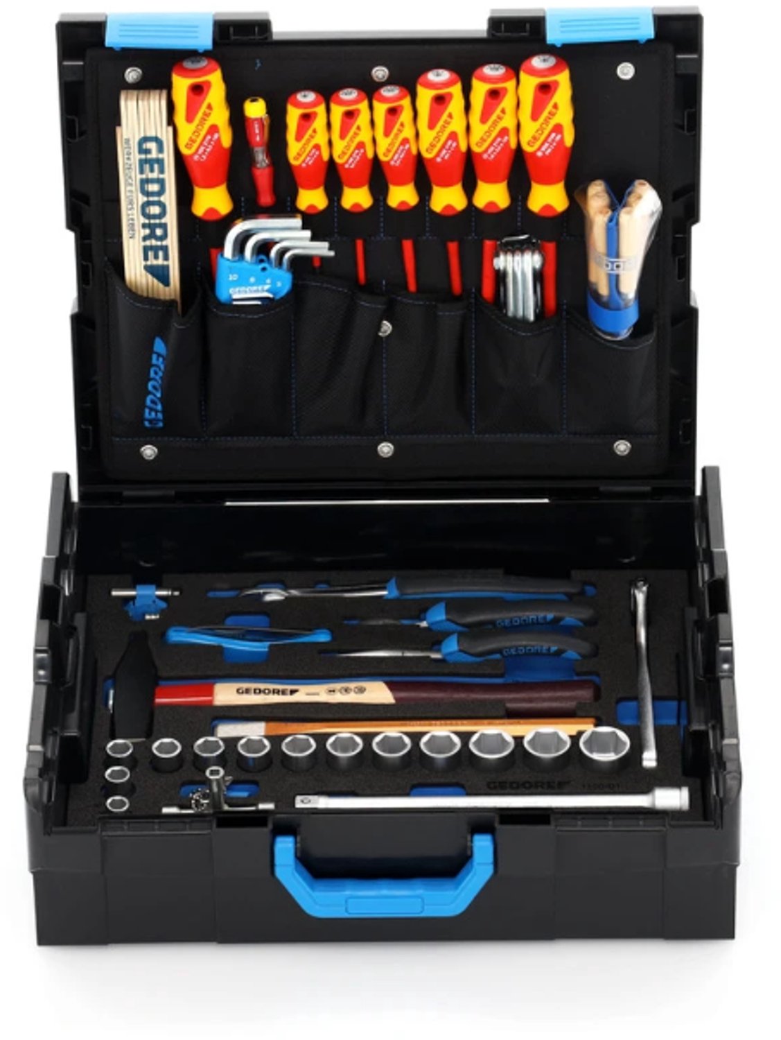 Bol.com Gedore 58-delige L-Boxx 136 met assortiment vakman - 1100 - 01 aanbieding