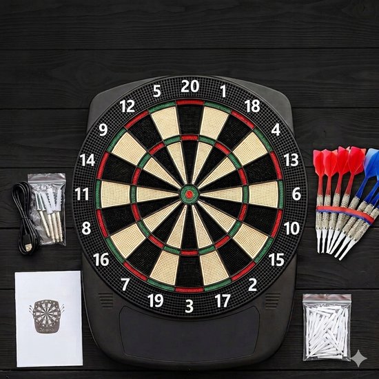 Professionele Elektronische Dartbord voor 8 Spelers - Toernooi Standaard — afbeelding 5