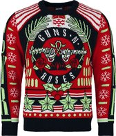 Guns N' Roses Holiday Sweater 2026 Heren Christmas jumper - meerkleurig - L