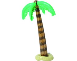 Funny Fashion Opblaasbare kleine palmboom - 90 cm - Tropische Hawaii thema - decoraties/versieringen