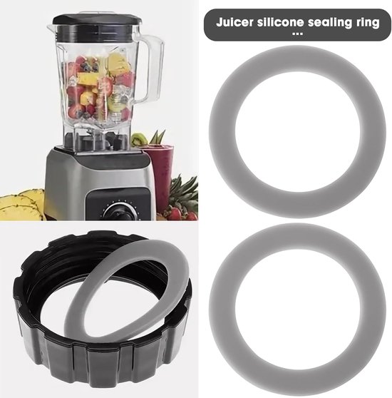 Blender O-Ring Gasket 6PCS - Siliconen Seal - Perfecte pasvorm 47mm - Voorkomt lekken - ShopVlot — afbeelding 2