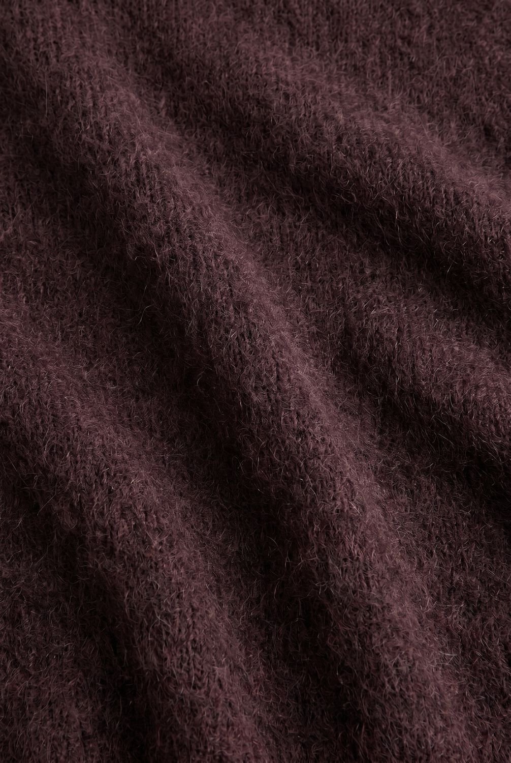 DANTE6 Mahani Cape Sweater Dames - Sweater - Hoodie - Bordeaux - Maat XS
