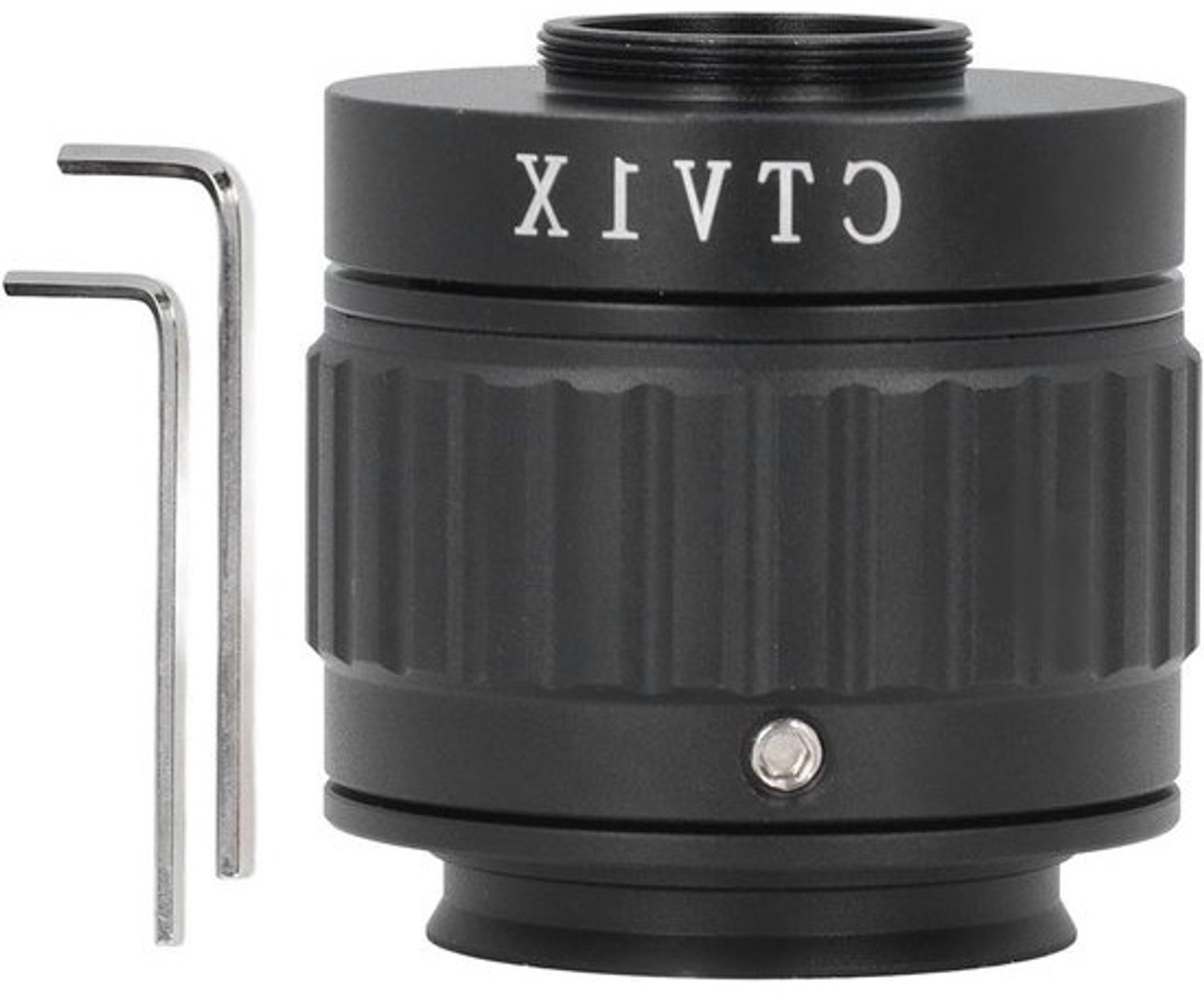 Microscoop Camera Mount - CTV Interface Adapter - Precisie Beeldvorming - Verstelbare Brandpuntsafstand - 38mm Montage - Zwart