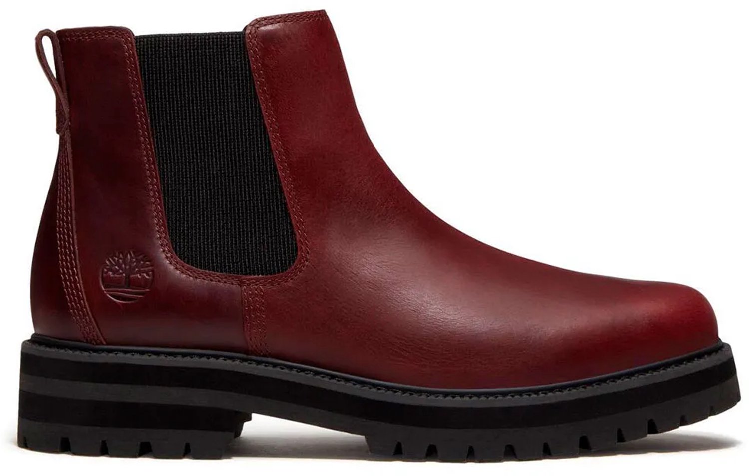 Timberland Britton Drive Mid Chelsea Laarzen Man Burgundy Full Grain