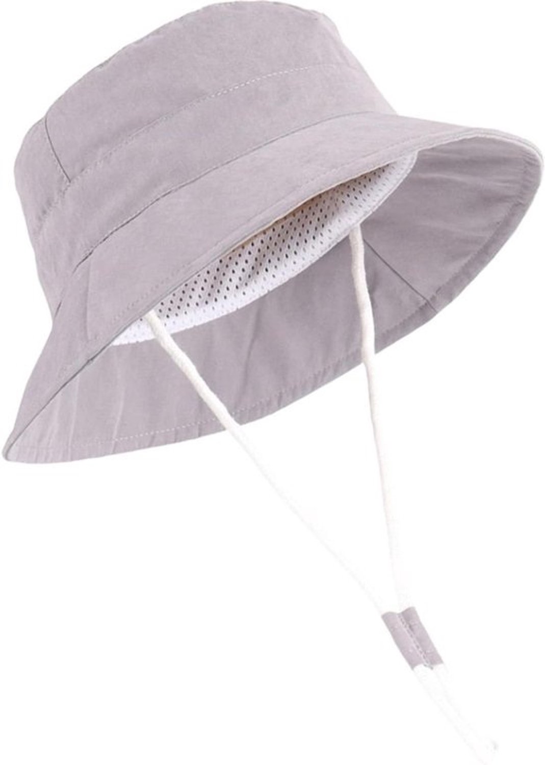 Baby Zonnehoed - Kinderen Pet - Buiten Bescherming - UPF 50+ Bescherming - Verstelbaar - Blauw