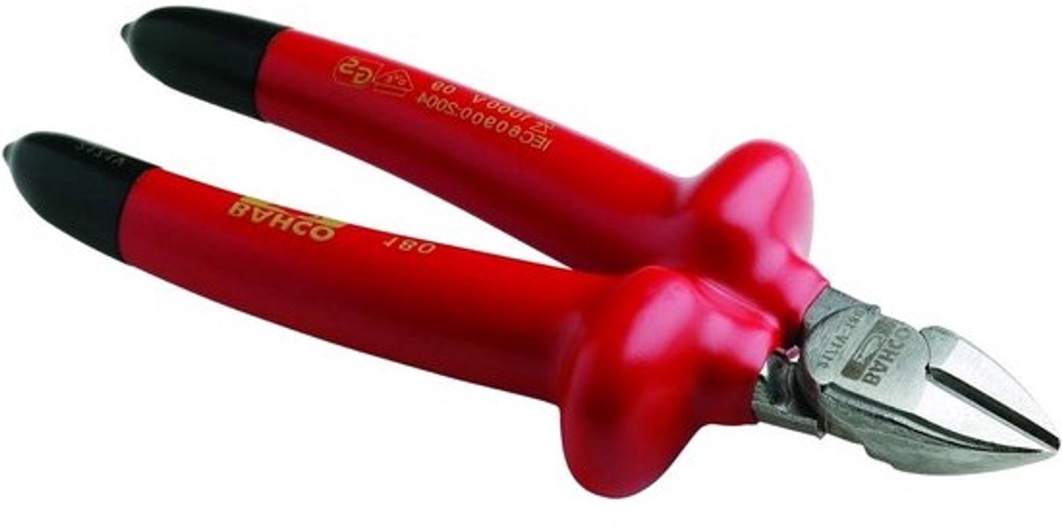 Zijkniptangen - Tang set - Elektrisch werk - 1000V geïsoleerd - 160 mm - Geel oranje