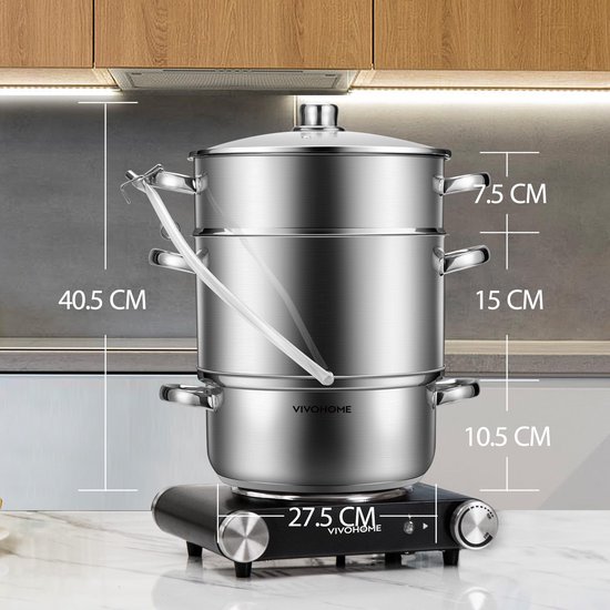 Sapcentrifuge - 9L - RVS - Geschikt voor inductie — afbeelding 2