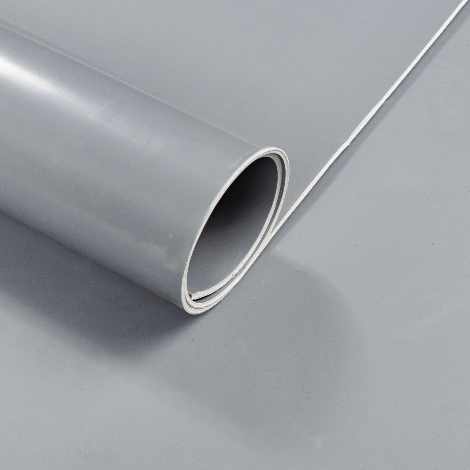 ANRO Rubberen Mat Glad Grijs 100x180cm – TPE Geurarm 3 mm Werkplaatsvloer Garagemat Vloermat