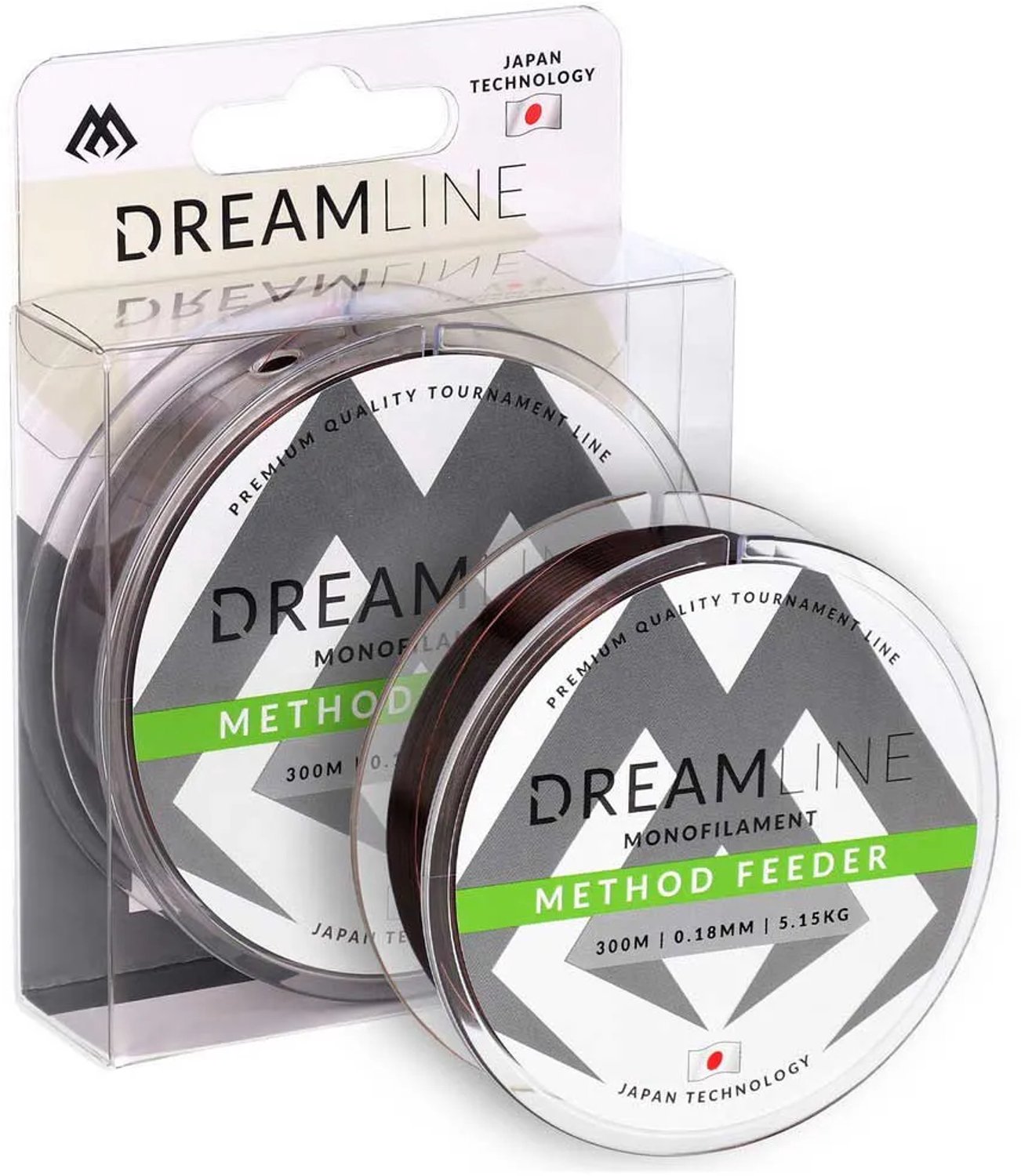 Mikado Dreamline Method Feeder Monofilament 300 M Zwart 0.280 mm