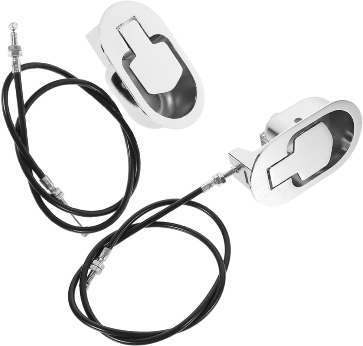 2 Sets Recliner Handvat met Kabel Duurzame Sofa Vervangingsdelen Verstelbare Mechanische Trekfunctie voor Kantoor Thuisgebruik