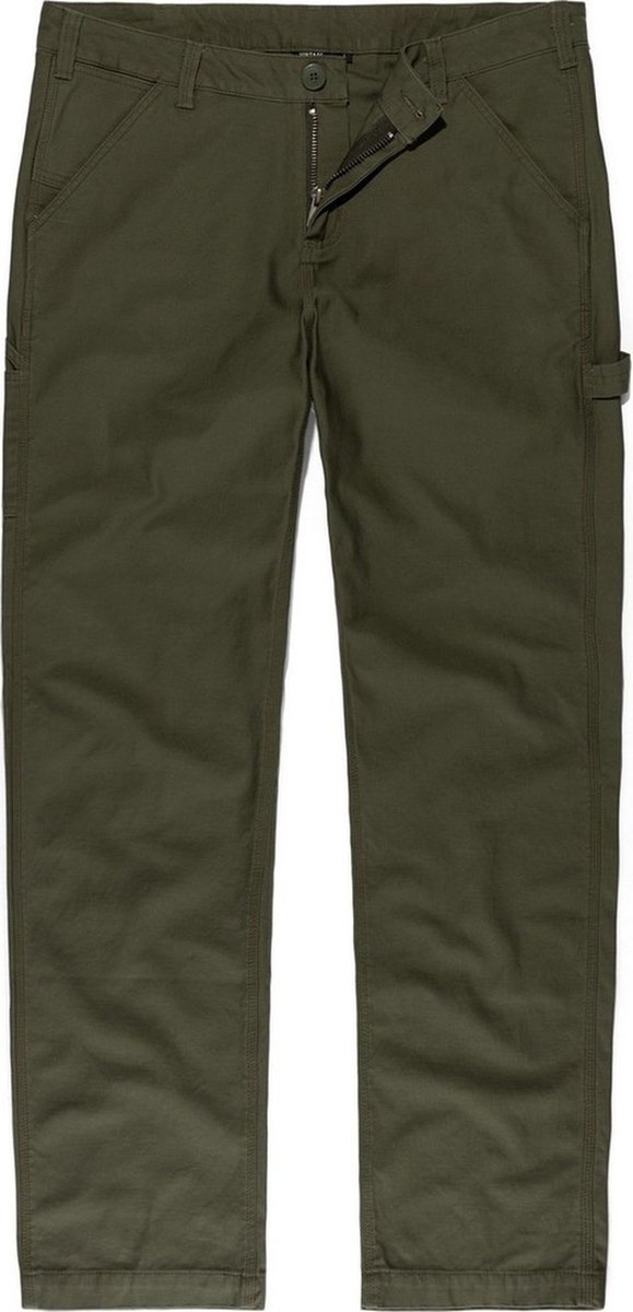 Vintage Industries Broek Ackley Pants Olijf