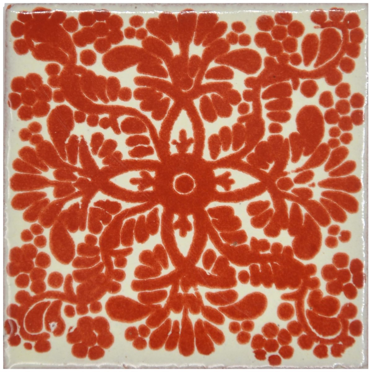 Handgemaakte Mexicaanse Keramische Tegels 5cm - Set van 10