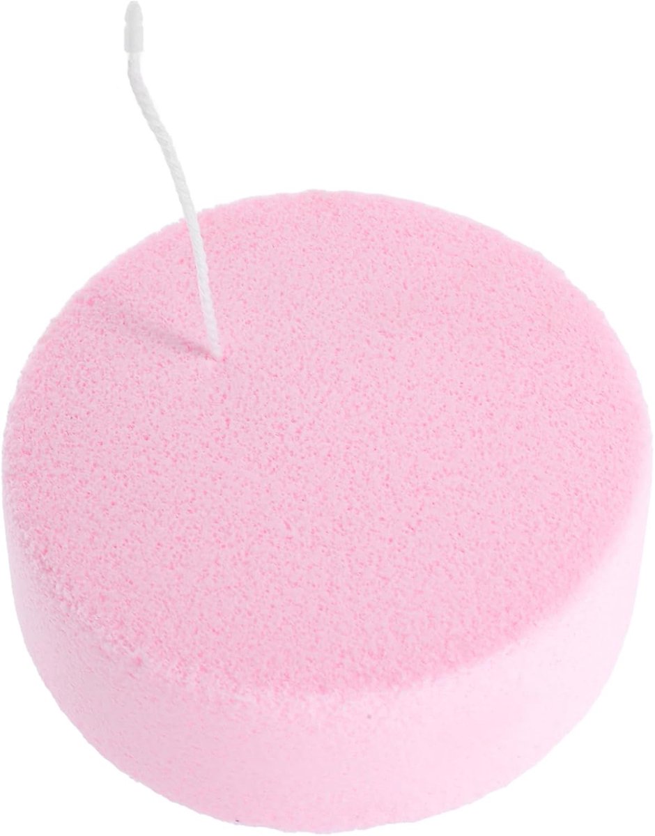Gezichtsreiniger Handige Exfoliërende Spons Voor Effectieve Make-up Verwijdering Voor Thuisgebruik Roze