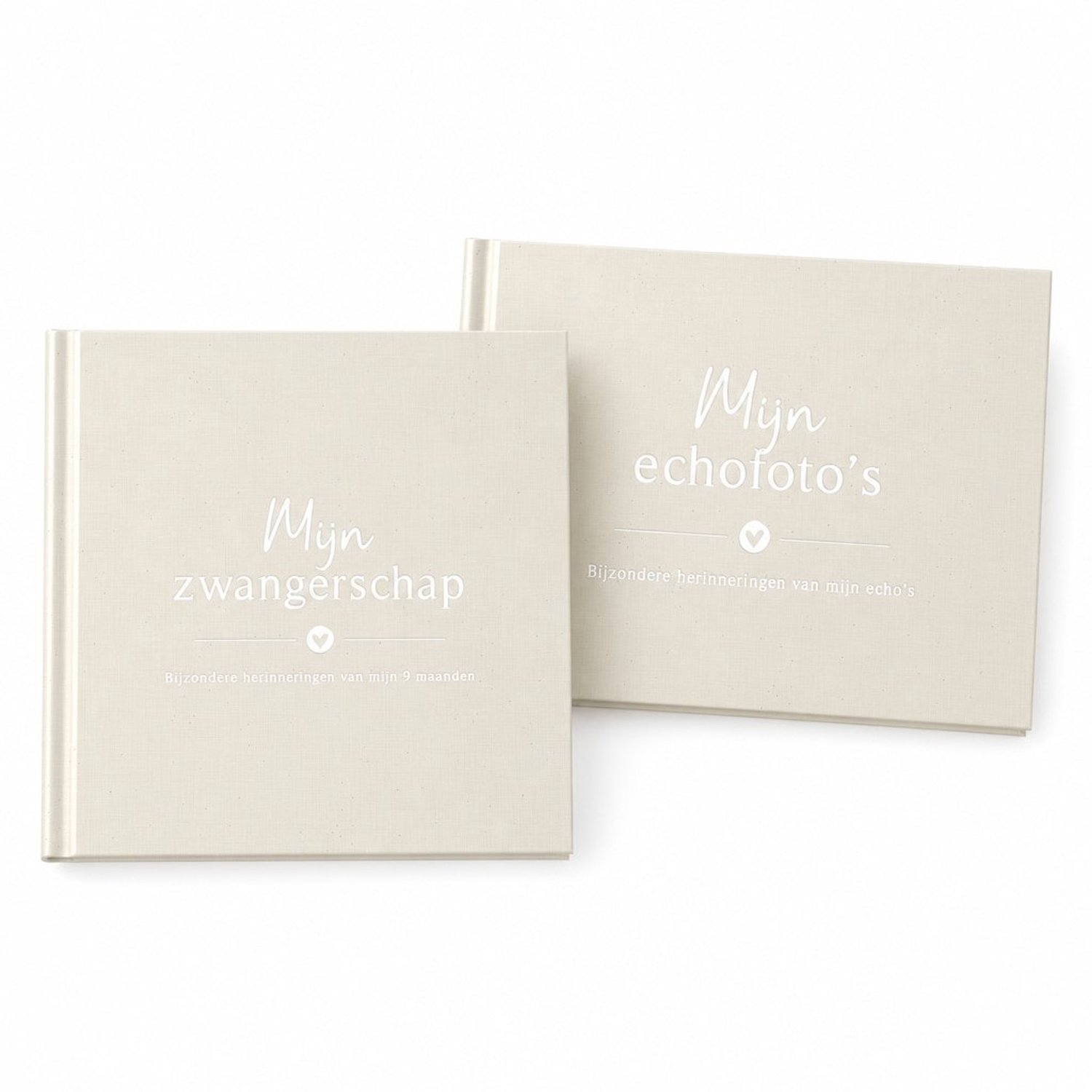 Fyllbooks Invulboeken voordeelset Zwanger - Linnen Beige