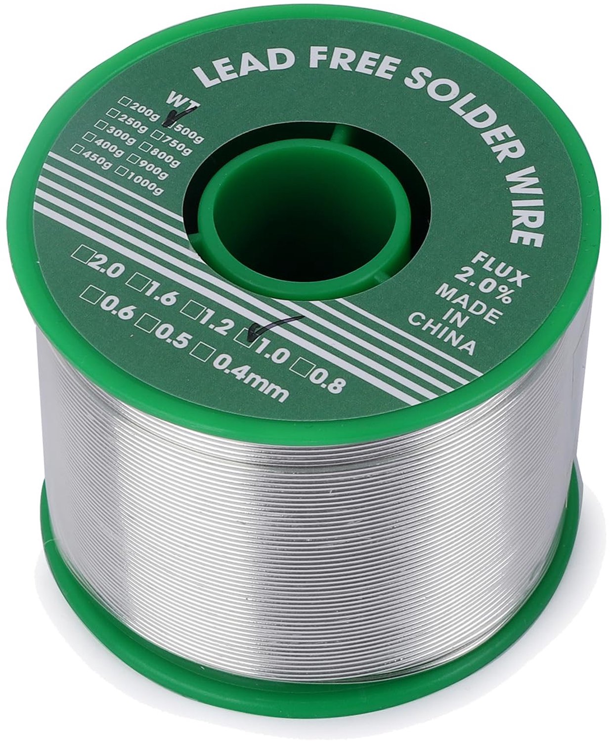 Draadloze Solderdraad zonder Lood 1 mm 500 g