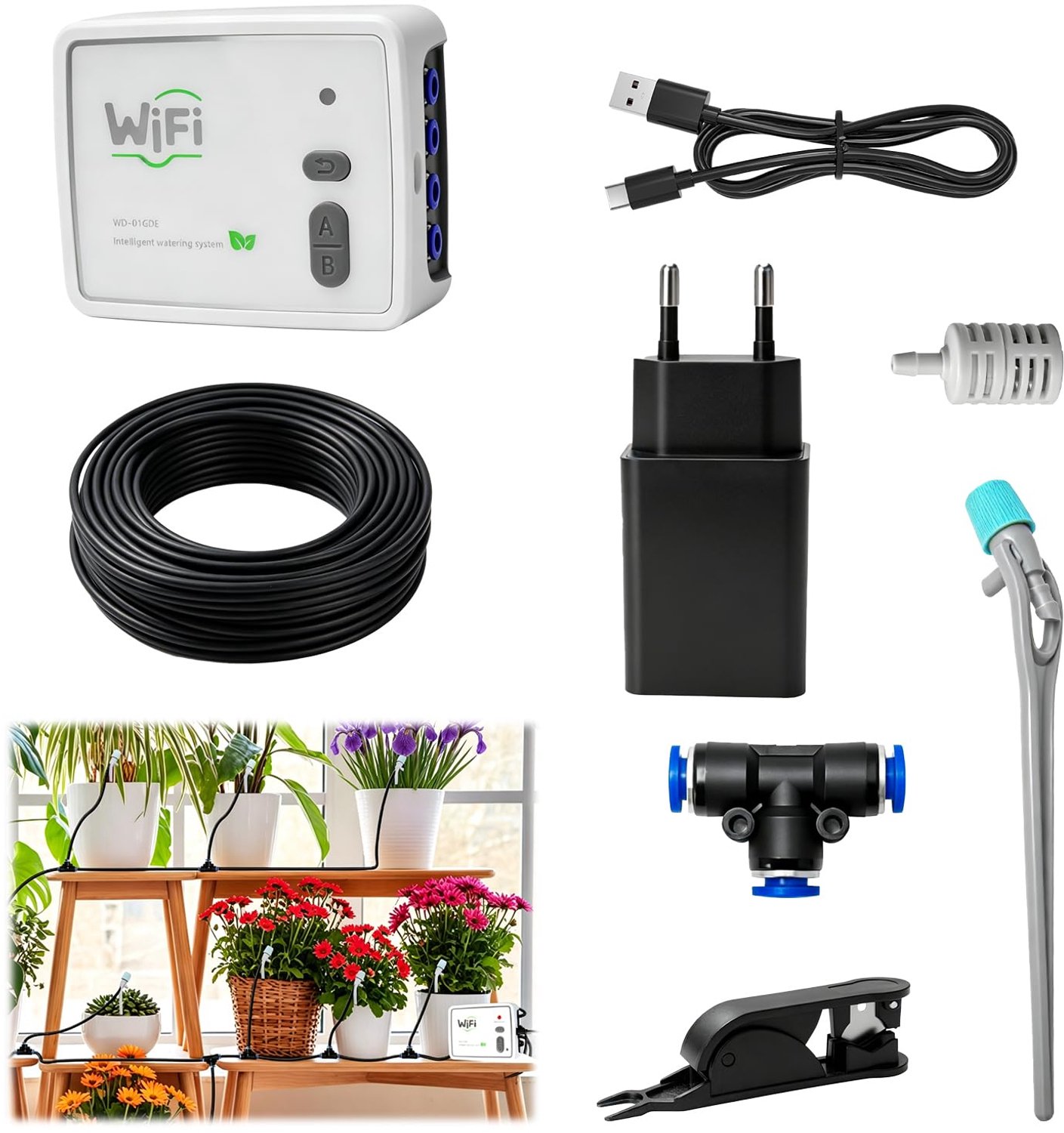 Automatisch Wateringssysteem met Wifi