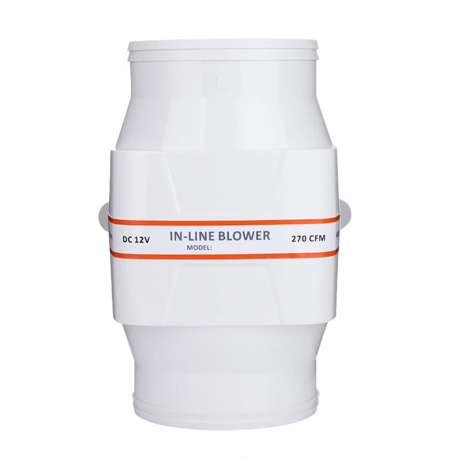 Inline luchtblazer voor maritieme ventilatie - 12V
