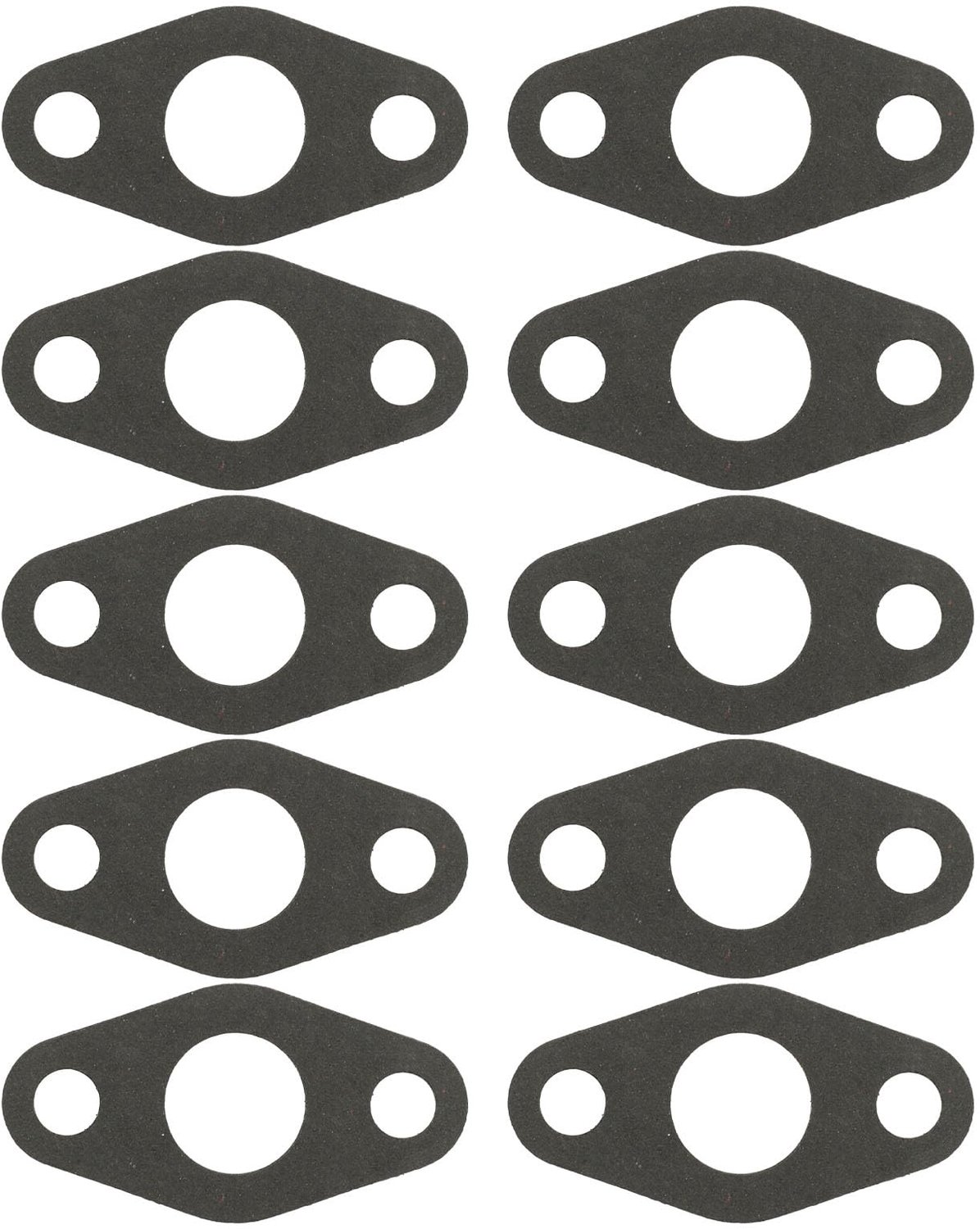 Olie Retour Pakking 10 Stuks - Turbo Olie Afvoer Pakking - Hoge Taaiheid - Afdichting Papier - Compatibel met T3/T4 Turbo - Eenvoudige Vervanging - Olieafvoerpakking