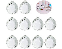 Set van 10 Kristallen Prismapendels voor Decoratie