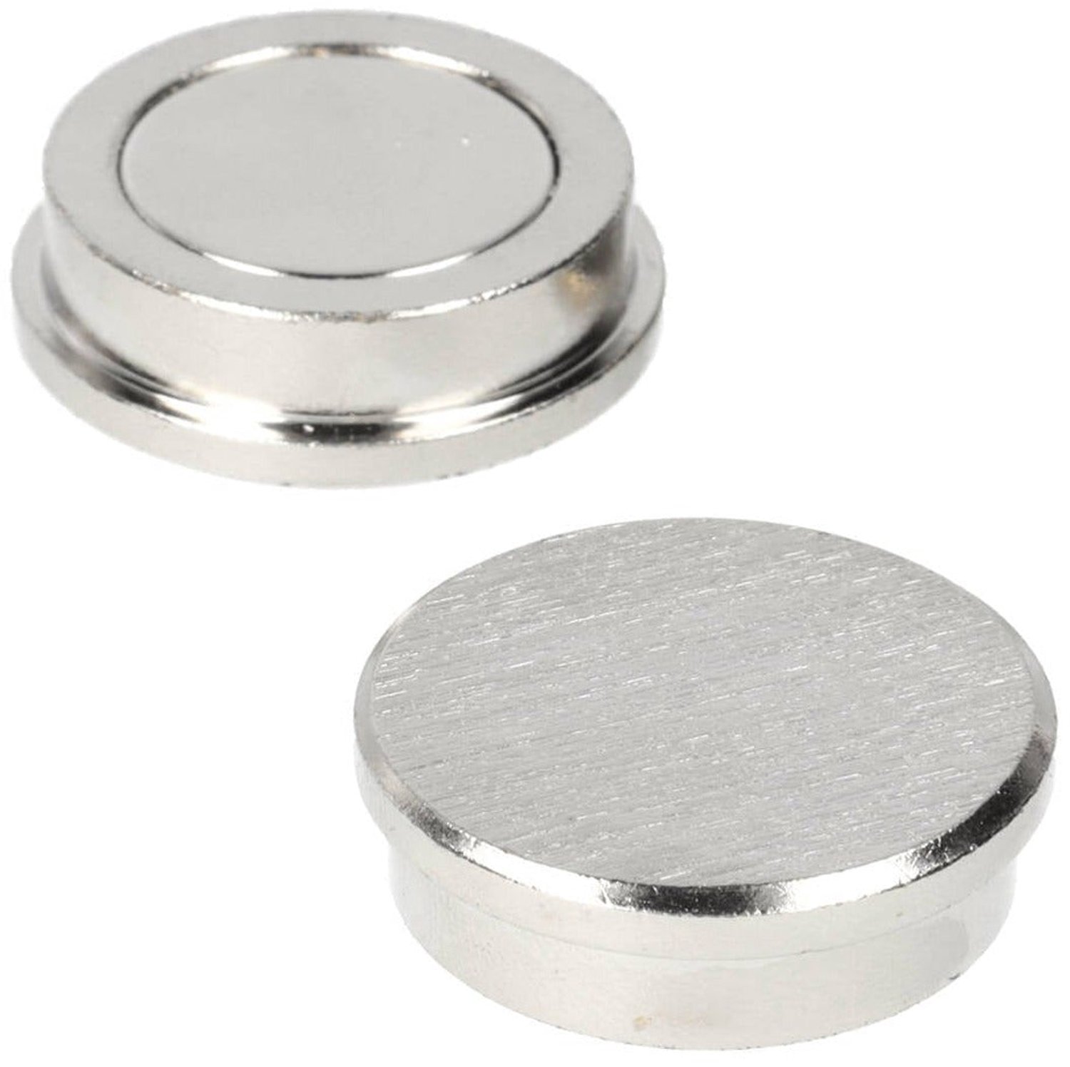 Memomagneet ø30 mm Magneet N48 NiCuNi – 5 stuks