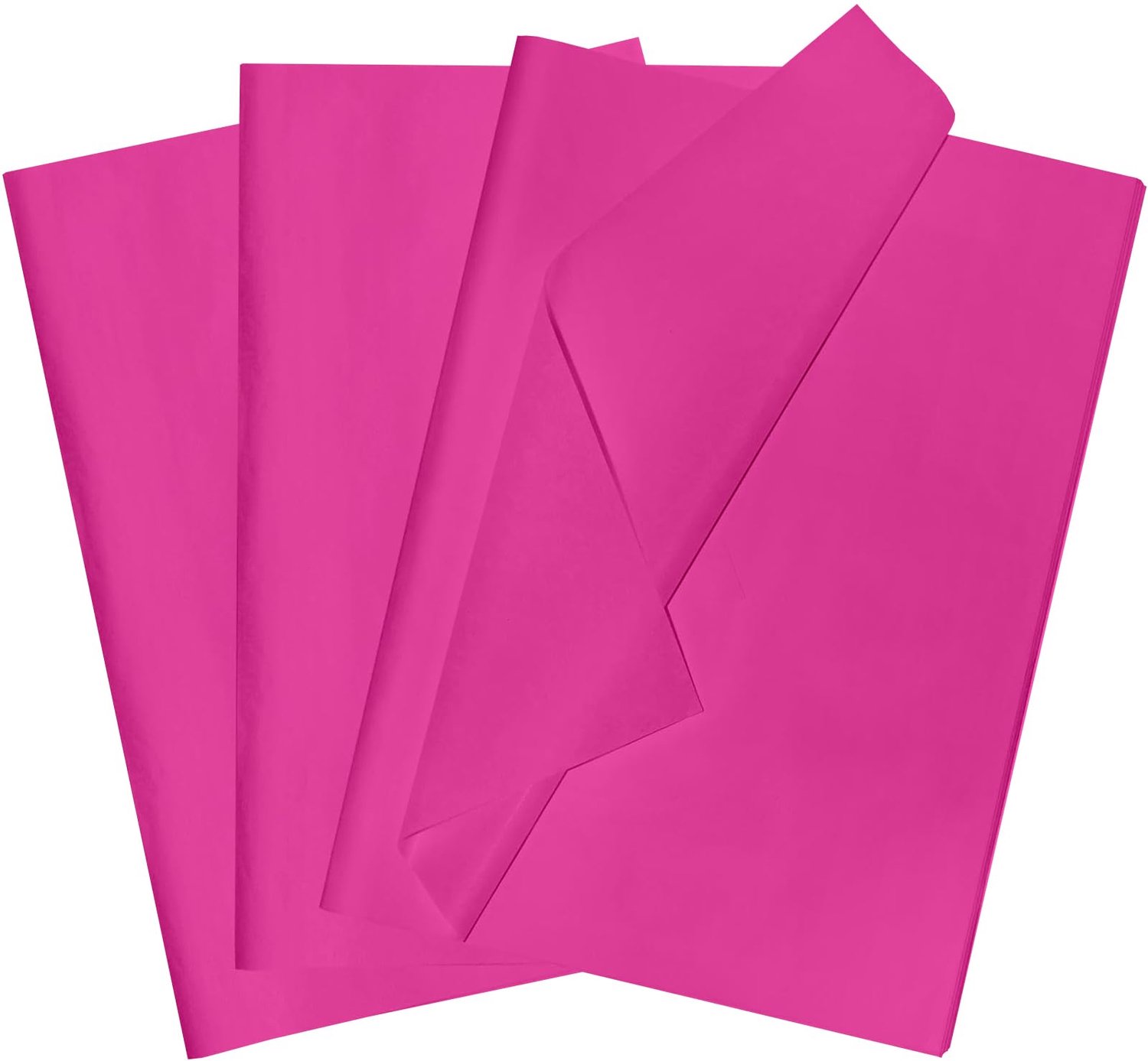 60 Vellen Hot Pink Cadeaupapier voor Verpakken