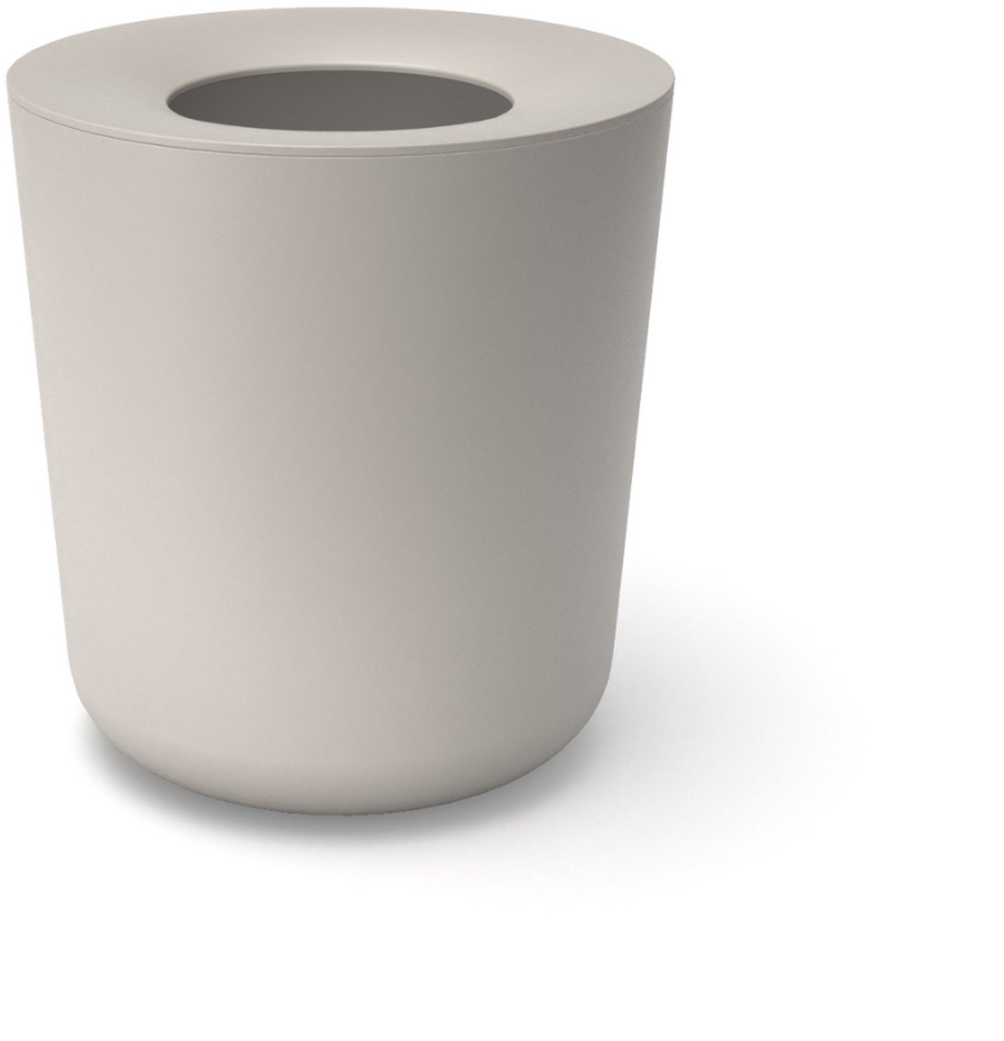 EKOBO BANO badkamerprullenbak 6L - Bamboe - Stone