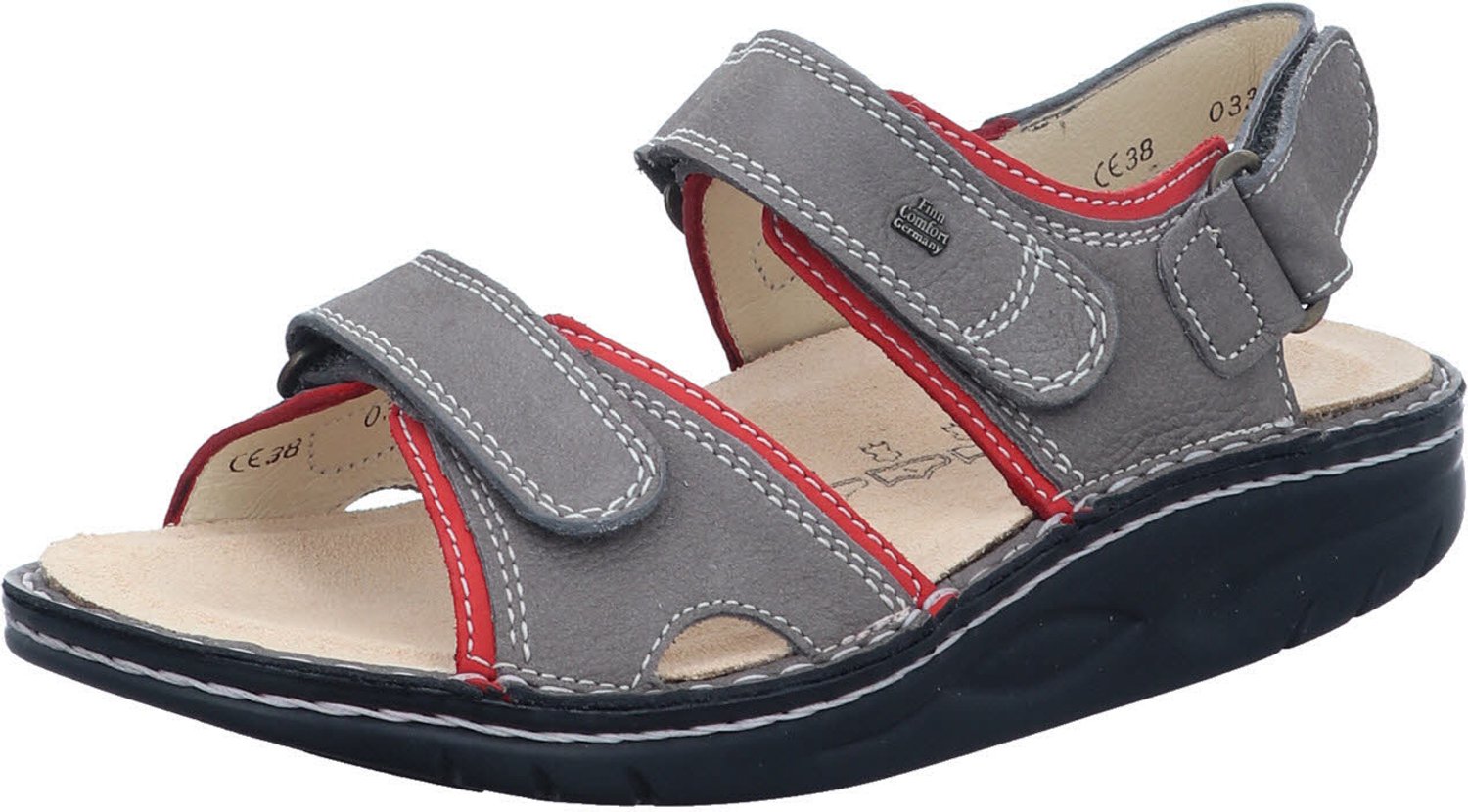FinnComfort dames sandalen Grijs