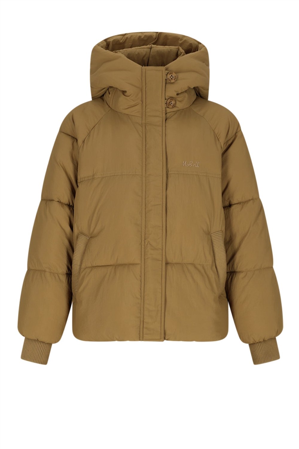 NoBell' - Badeau Roomy Hooded Winterjacket - Coriander Seeds - Maat 158-164