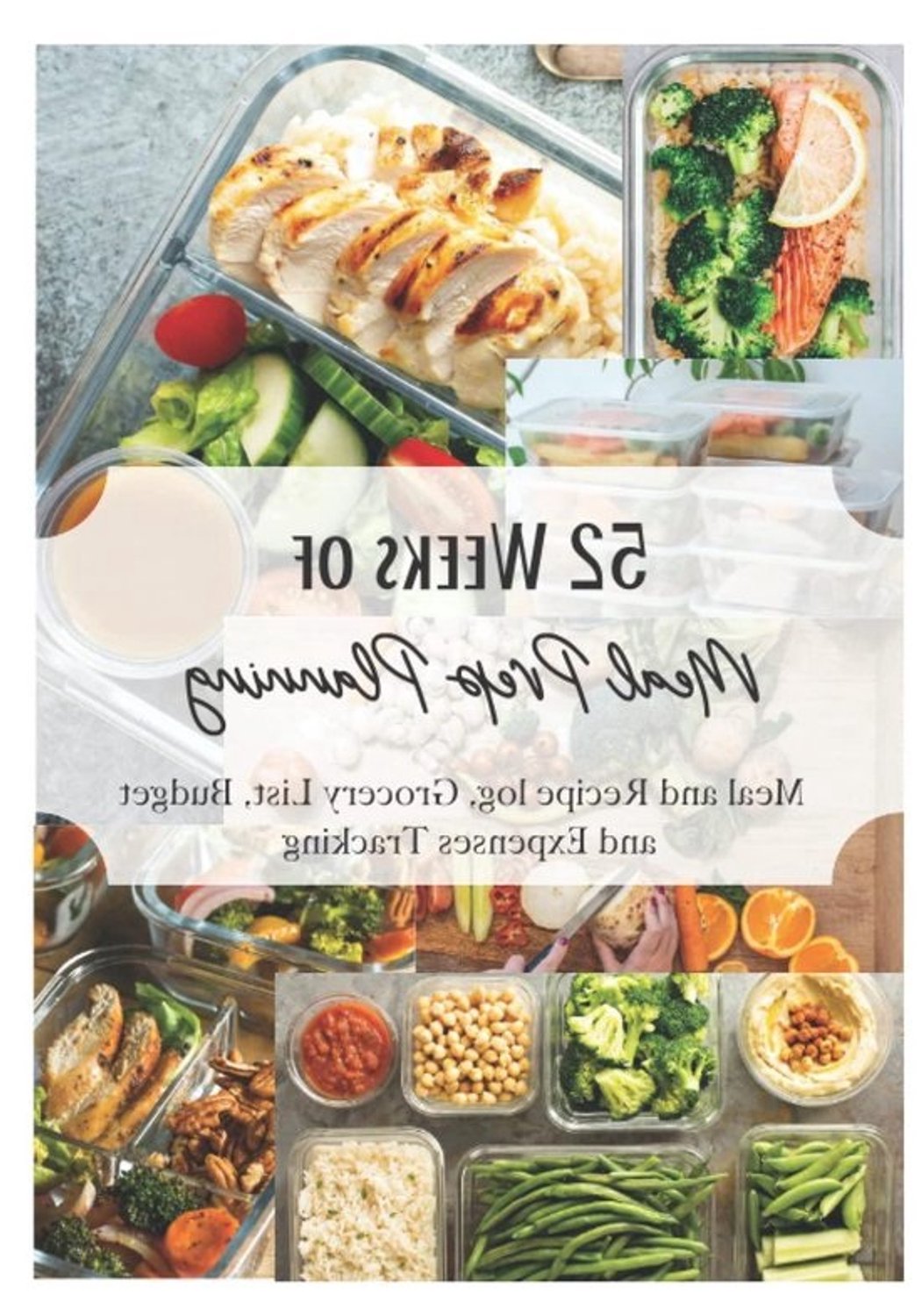 Meal Prep Planner - Weekplanner voor maaltijden - Gezond eten plannen - Budget bijhouden - 7x10 Inch - Niet Gespecificeerd