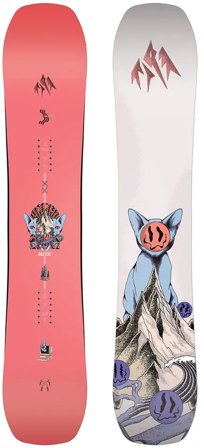 Jones Rally Cat Snowboard Voor Vrouwen Roze 148 Vrouw