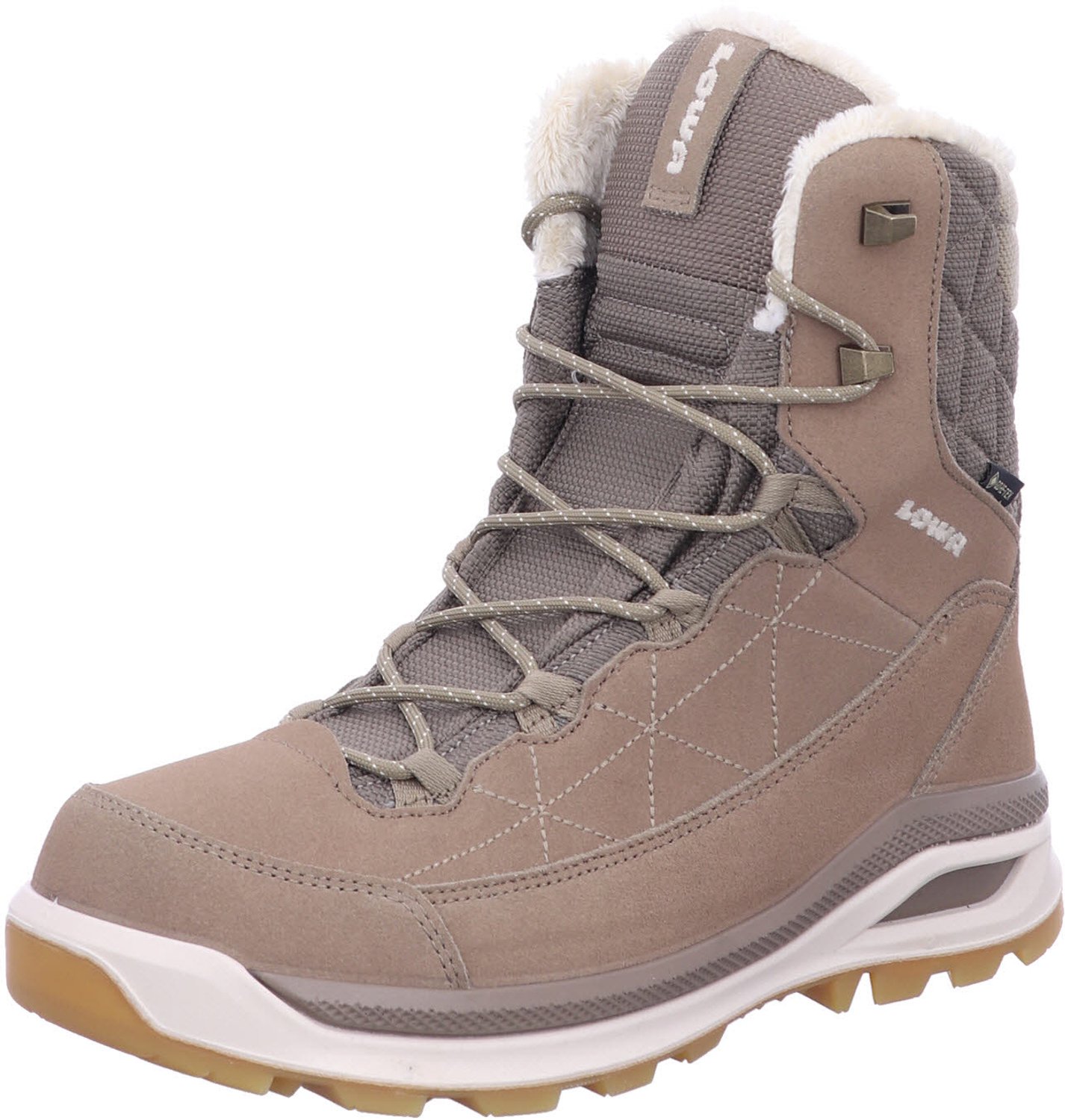 Ottawa GTX Ws Dames Stone Panna Trekkingschoenen Grijs