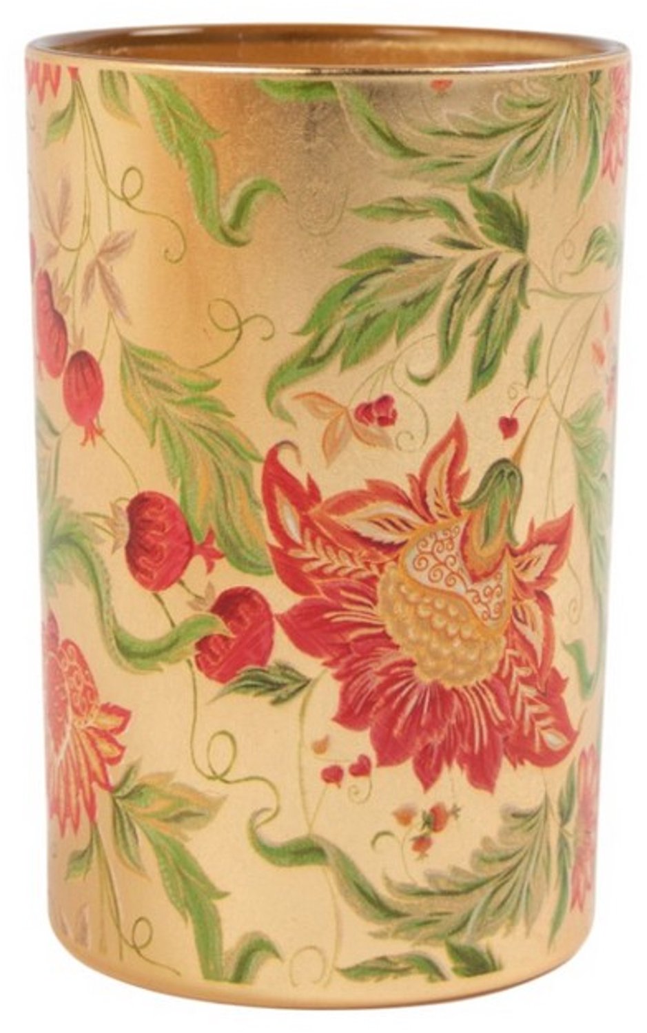 Tea Light holder gold foil C 8cm