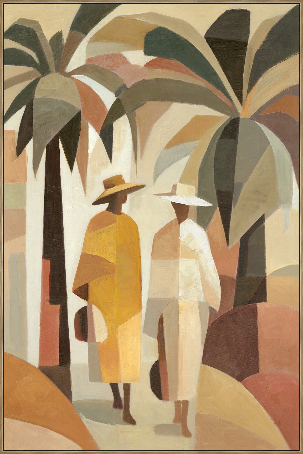 Schilderij geometric oasis
