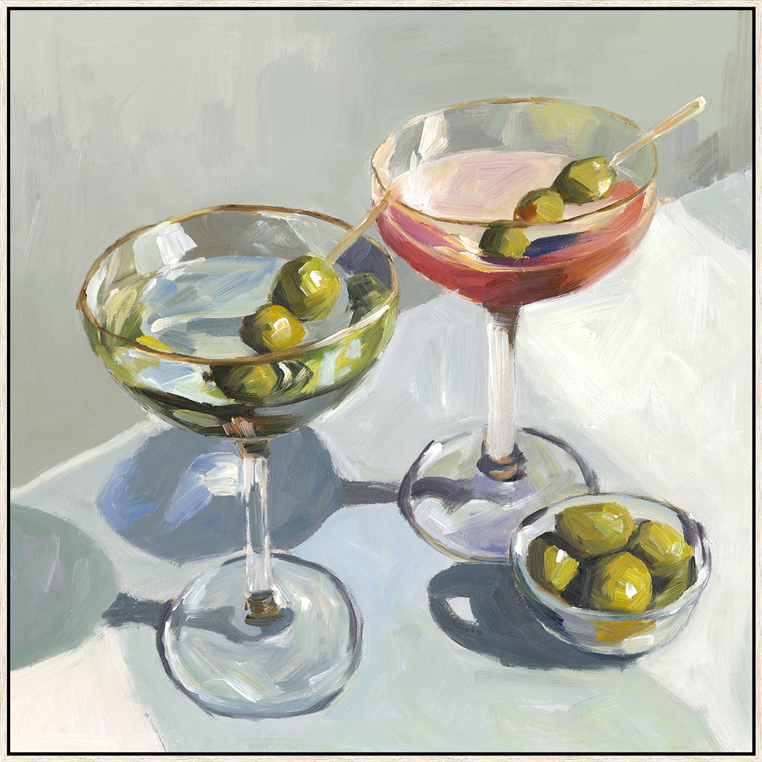Schilderij met frame cocktails
