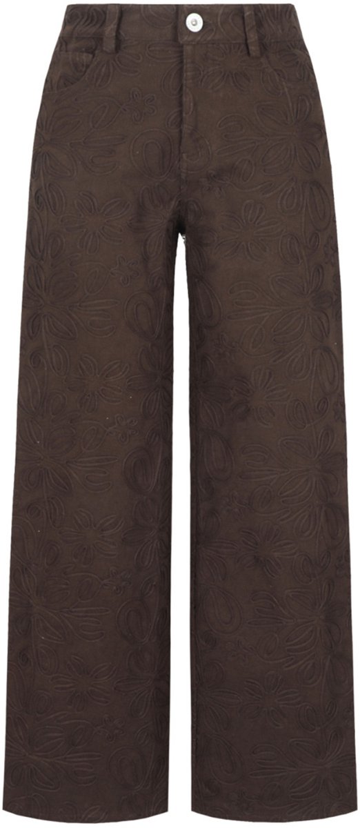 Fluresk Jeans Emy Pants 26nqf21 514 Dark Chocolate Dames Maat - W40