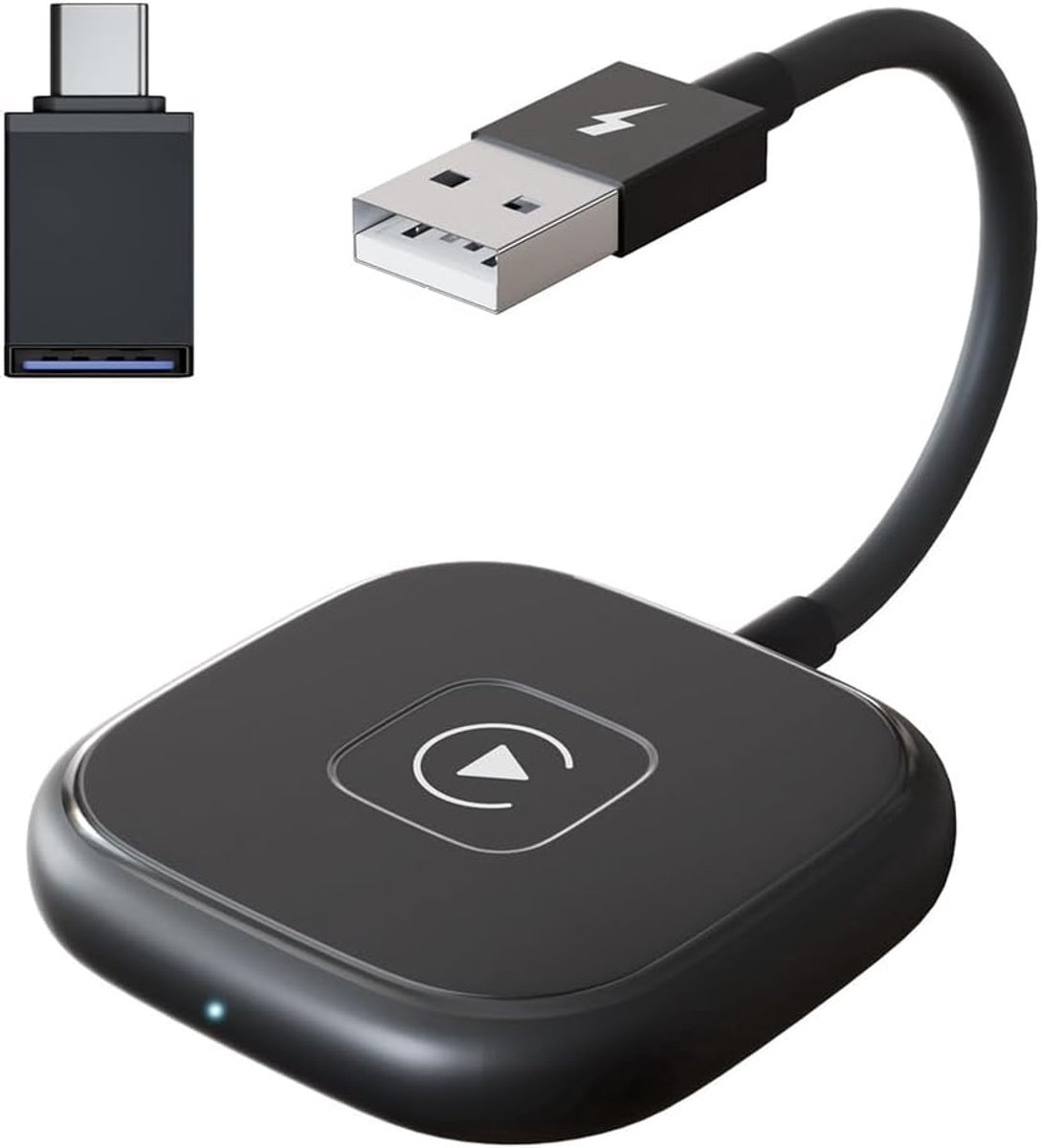 Carplay Bedraad Naar Draadloze Smart Box Auto-Adapter Android AI Box Carplay Dongle Plug Draadloze Auto-Adapter