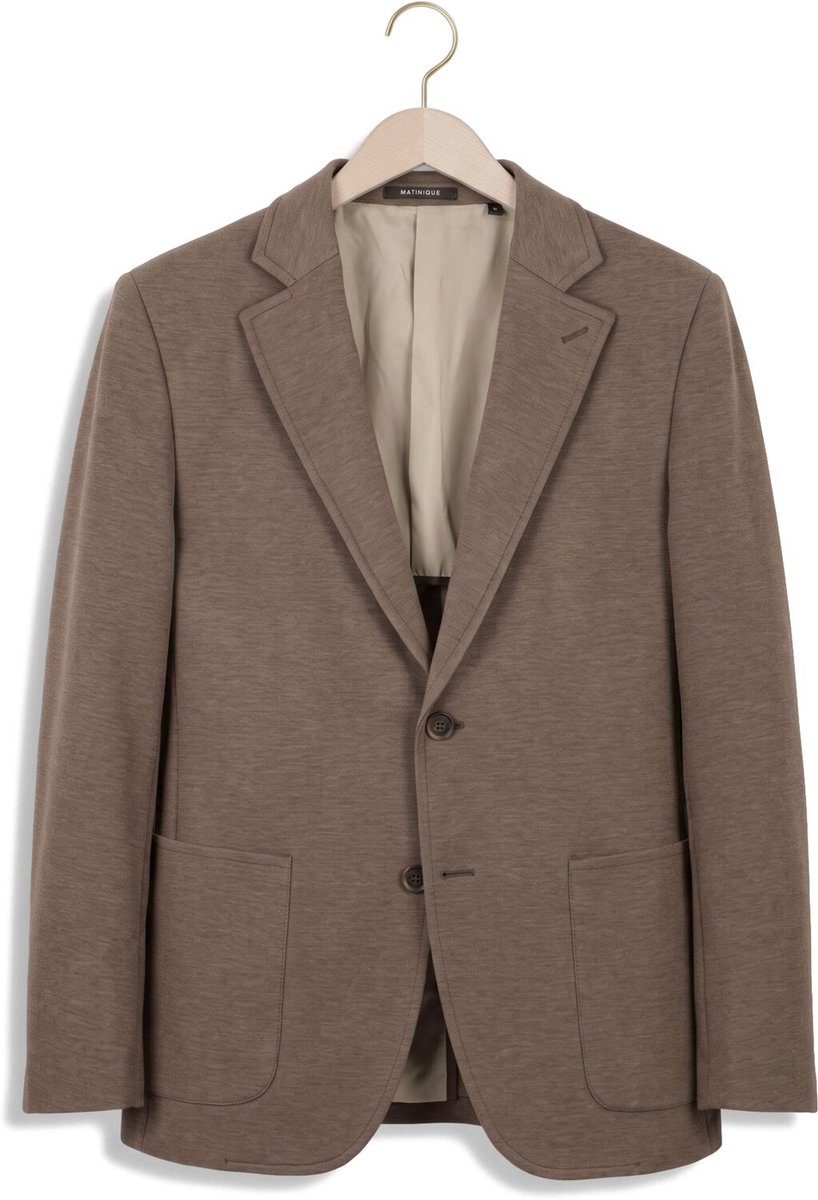 MATINIQUE Macharles Jersey Colberts Heren - Bruin - Maat 52