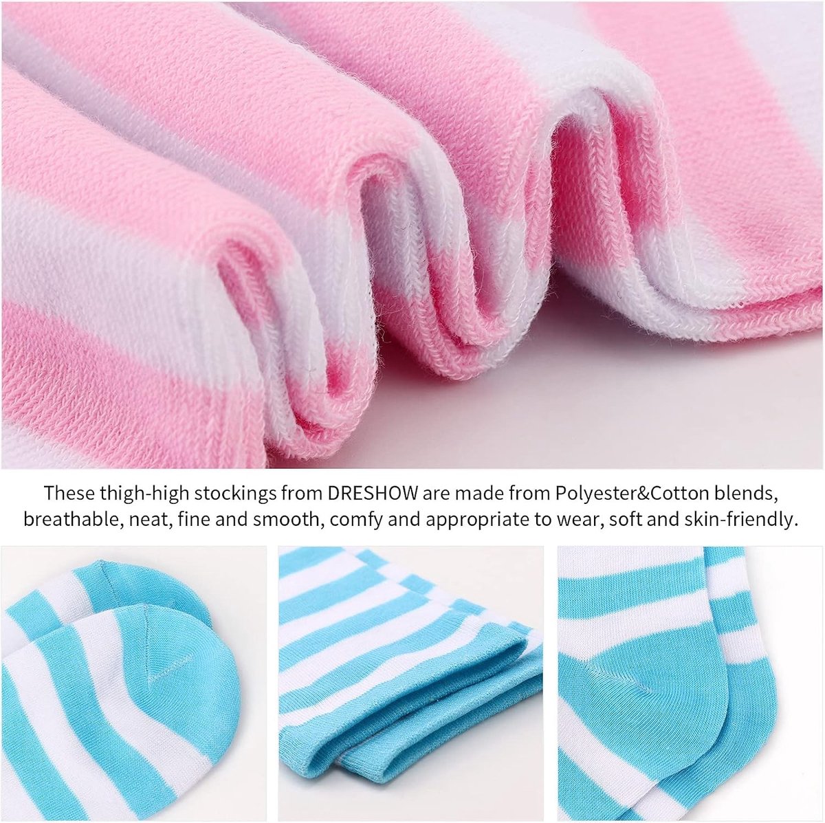 Extra lange thigh stockings voor dames - comfortabele lange laarzenkousen, perfect voor elke gelegenheid