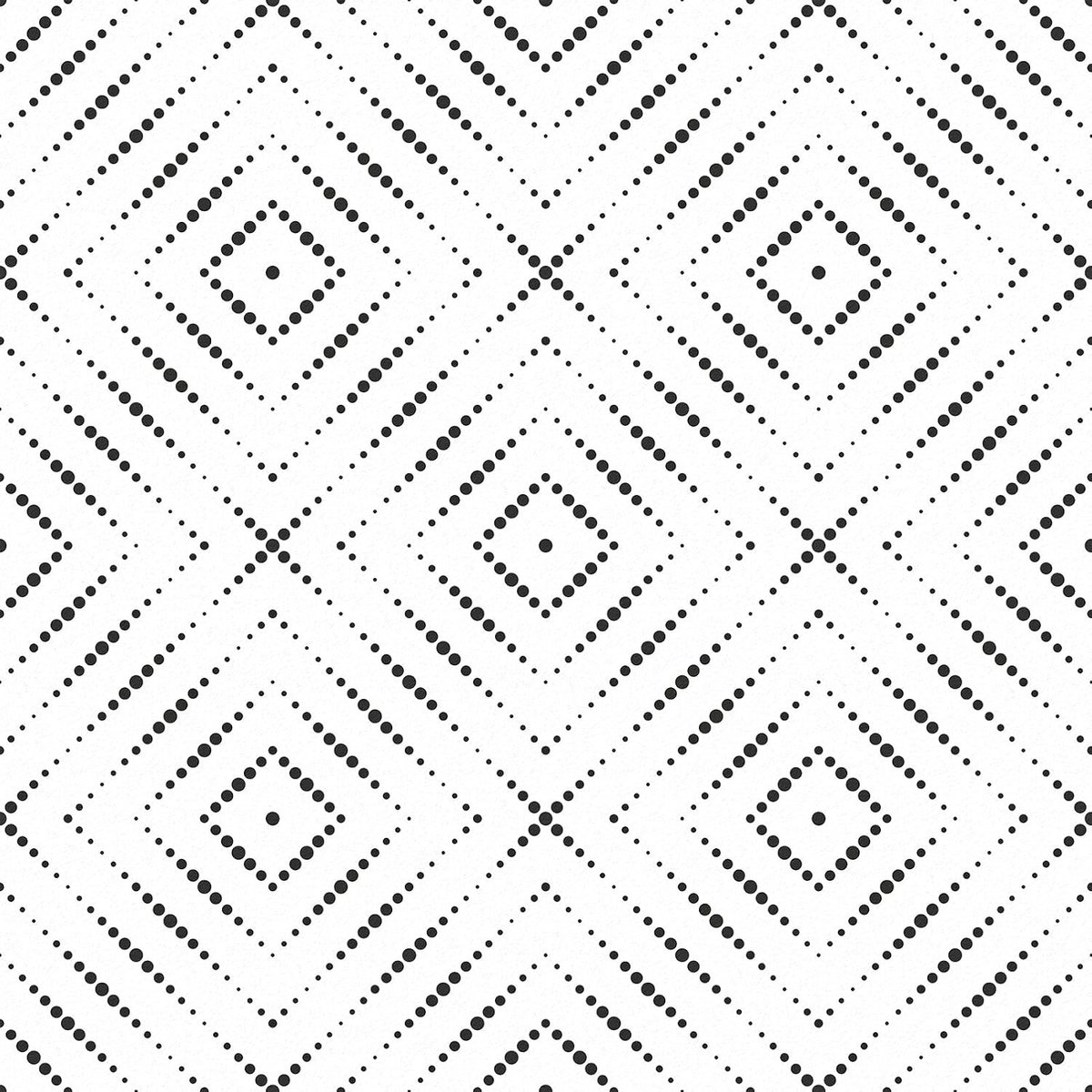 Moderne Zwart-Witte Behangpatronen voor Slaapkamer, Zelfklevend Wanddecoratie, 260 cm x 44,5 cm
