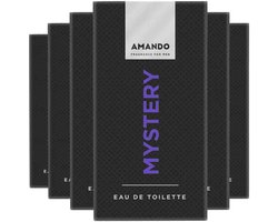 Amando - Mystery Eau de Toilette - 6 x 50 ml - Voordeelverpakking