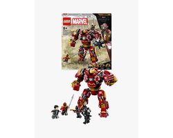 LEGO® Marvel De Hulkbuster: De slag om Wakanda 76247 bouw- en speelset; beweegbare mecha en 4 minifiguren, inclusief Bruce Banner; cadeautip voor een verjaardag of zomaar voor superhelden van 8 jaar en ouder (385 onderdelen)