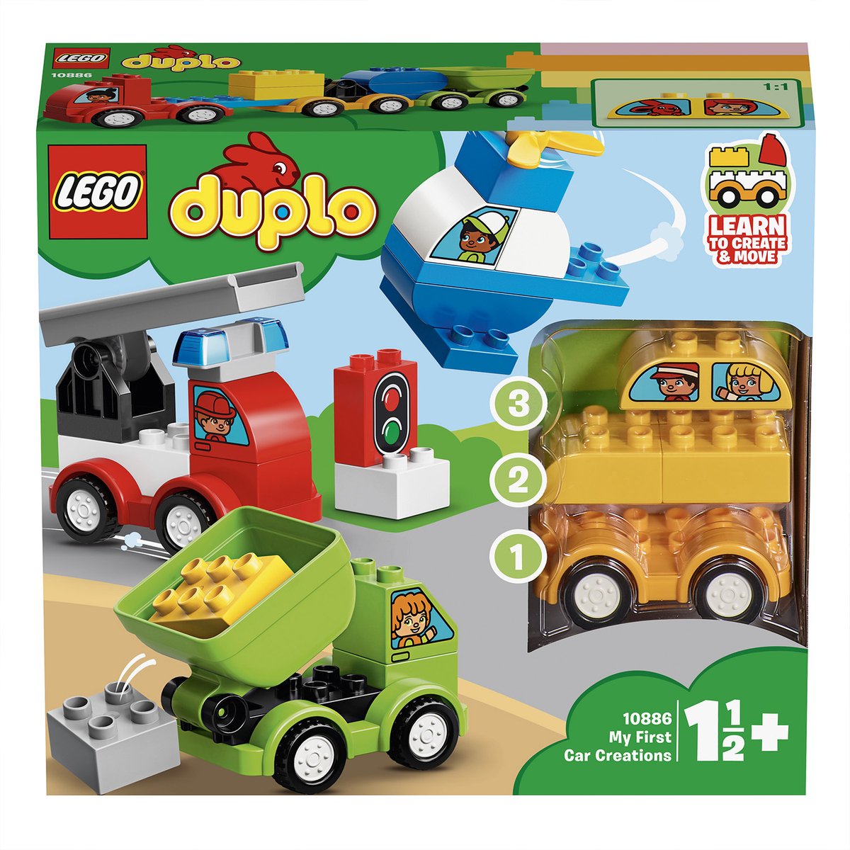 Bol.com LEGO DUPLO My First Car Creations 10886 aanbieding